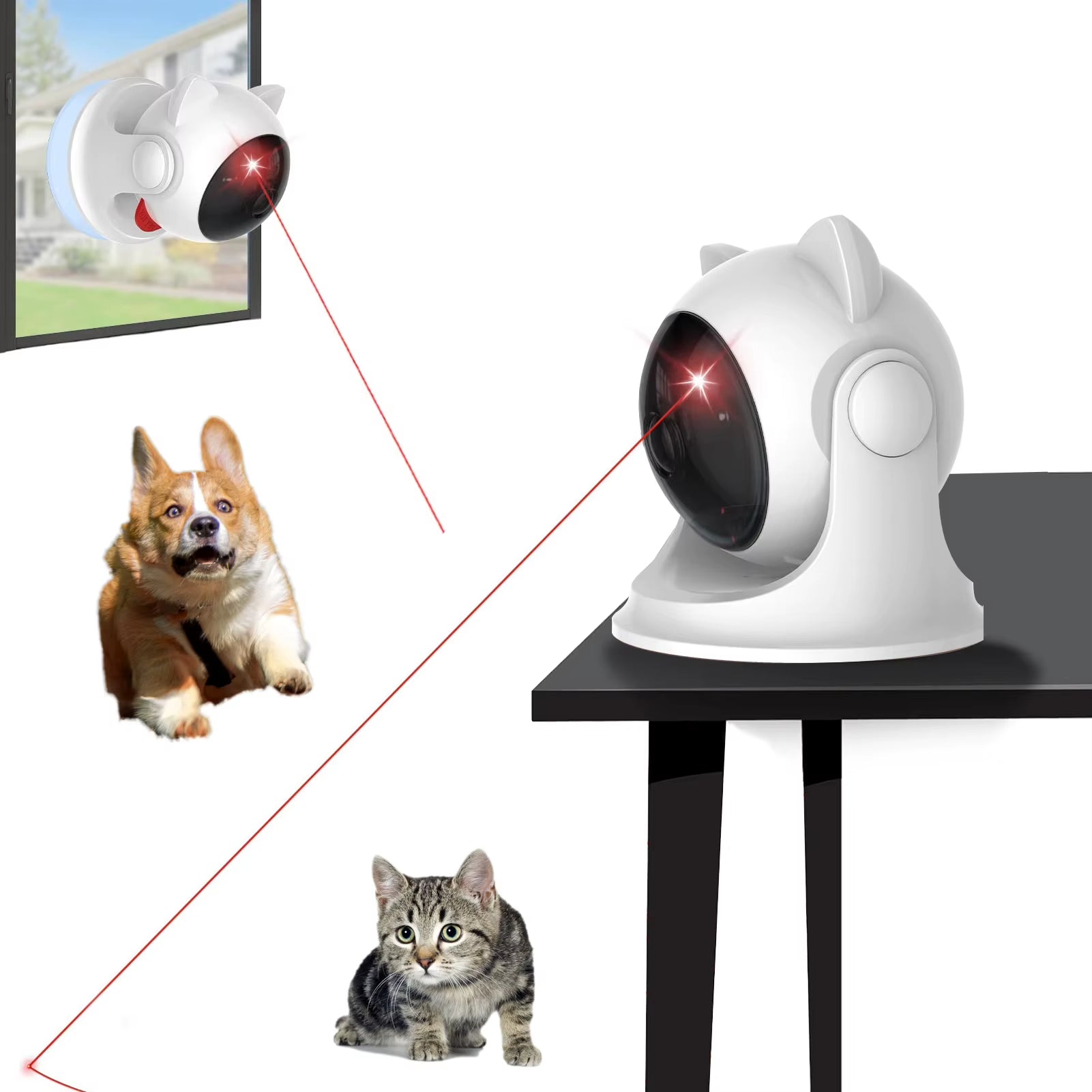 Zenitail™ Interactive 360° Smart Laser Toy
