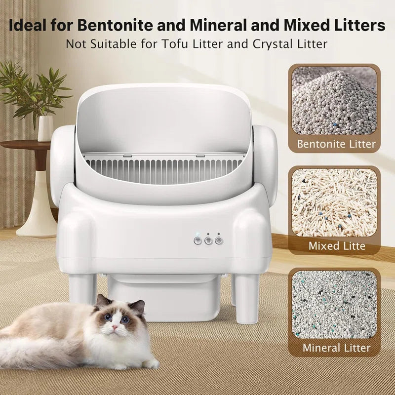 Zenitail™ Smart Self-Cleaning Litter Box