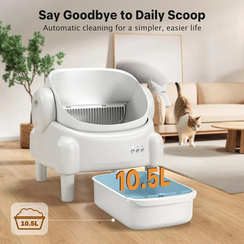 Zenitail™ Smart Self-Cleaning Litter Box