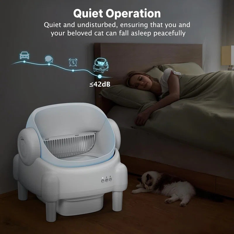 Zenitail™ Smart Self-Cleaning Litter Box